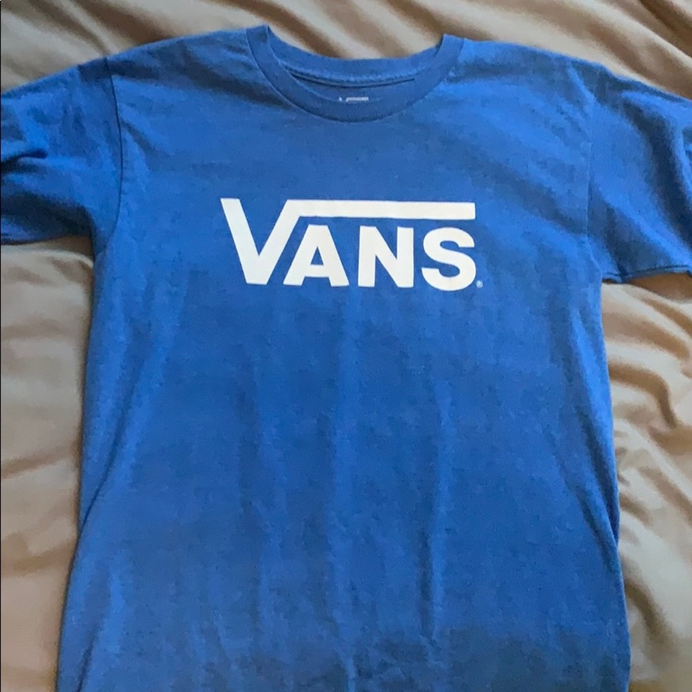Blue Vans tee